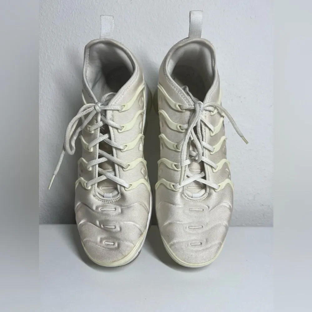 Nike Air VaporMax Plus White Platinum 2018 Men's Size 9,5 924453-100